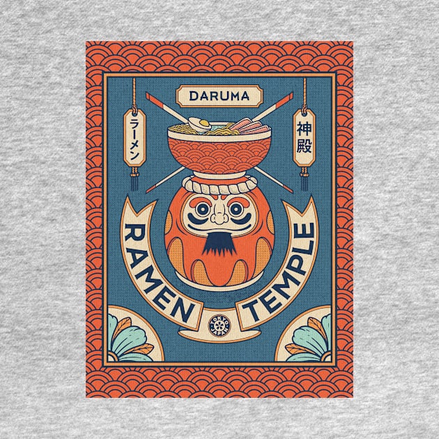 Ramen Temple Daruma by RyanRagnini